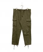 UMIT BENANウミットベナン）の古着「ウールカーゴパンツ」｜カーキ