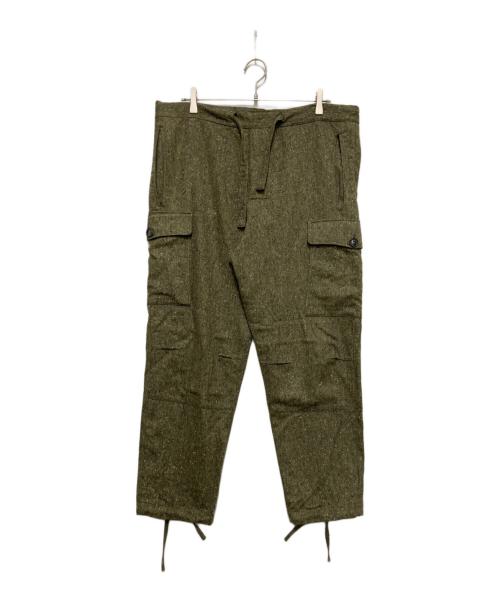 UMIT BENAN（ウミットベナン）UMIT BENAN (ウミットベナン) ウールカーゴパンツ カーキ サイズ:SIZE 44の古着・服飾アイテム