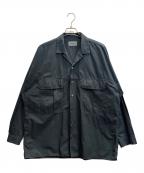 neweyeニューアイ）の古着「Work shirts」｜ネイビー