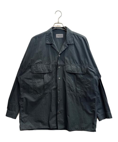 neweye（ニューアイ）neweye (ニューアイ) Work shirts ネイビー サイズ:フリーの古着・服飾アイテム