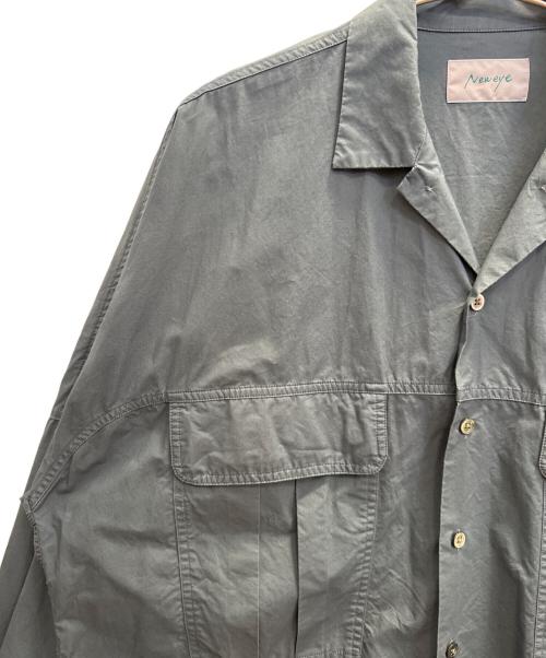 neweye（ニューアイ）neweye (ニューアイ) Work shirts ネイビー サイズ:フリーの古着・服飾アイテム