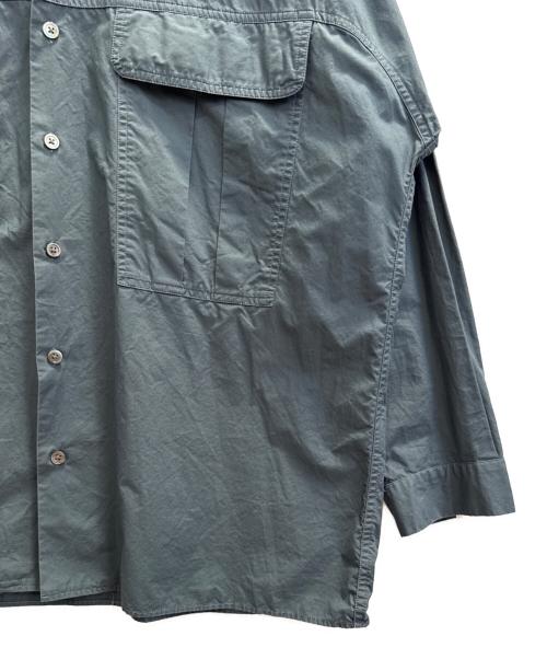 neweye（ニューアイ）neweye (ニューアイ) Work shirts ネイビー サイズ:フリーの古着・服飾アイテム