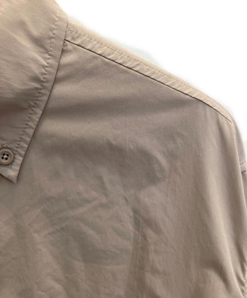 PAPERSKY（ペーパースカイ）PAPERSKY (ペーパースカイ) ハイク＆バイクケイブタイプライタービッグシャツ グレージュ サイズ:Ｌ 未使用品の古着・服飾アイテム