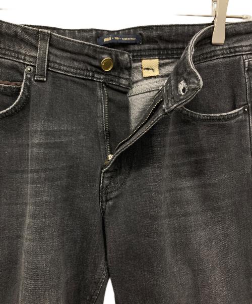 BRIGLIA 1949（ブリリア 1949）BRIGLIA 1949 (ブリリア 1949) BLACK DENIM PANTS ブラック サイズ:46の古着・服飾アイテム