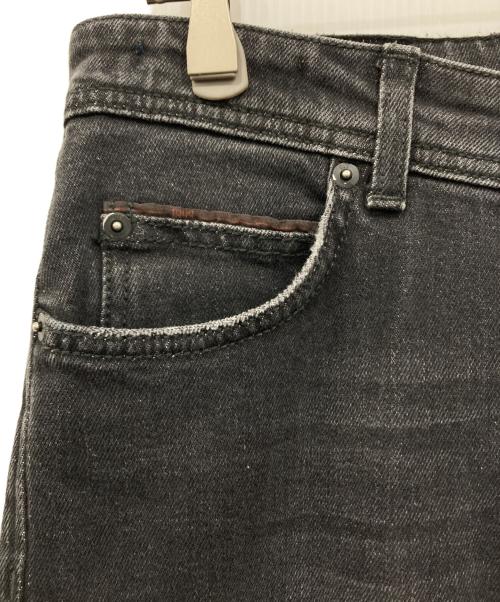 BRIGLIA 1949（ブリリア 1949）BRIGLIA 1949 (ブリリア 1949) BLACK DENIM PANTS ブラック サイズ:46の古着・服飾アイテム