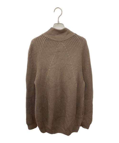 BATONER（バトナ―）BATONER (バトナ―) UNITED ARROWS (ユナイテッドアローズ) 別注 SIGNATURE アゼボタンカーディガン ブラック サイズ:2の古着・服飾アイテム