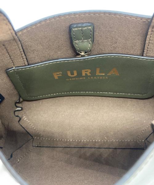 FURLA（フルラ）FURLA (フルラ) 2WAYショルダーバッグ ベージュの古着・服飾アイテム