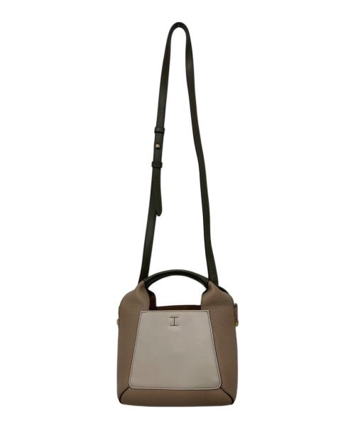 FURLA（フルラ）FURLA (フルラ) 2WAYショルダーバッグ ベージュの古着・服飾アイテム