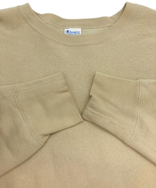 Champion REVERSE WEAVE（チャンピオン リバース ウィーブ）Champion REVERSE WEAVE (チャンピオン リバース ウィーブ) スウェット ベージュ サイズ:XLの古着・服飾アイテム