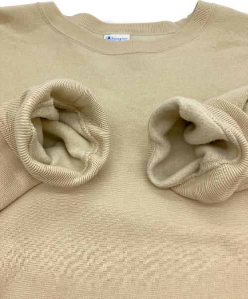 Champion REVERSE WEAVE（チャンピオン リバース ウィーブ）Champion REVERSE WEAVE (チャンピオン リバース ウィーブ) スウェット ベージュ サイズ:XLの古着・服飾アイテム