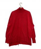 JOURNAL STANDARD relumeジャーナルスタンダード レリューム）の古着「BiellaYarnワイドタートルネック」｜レッド