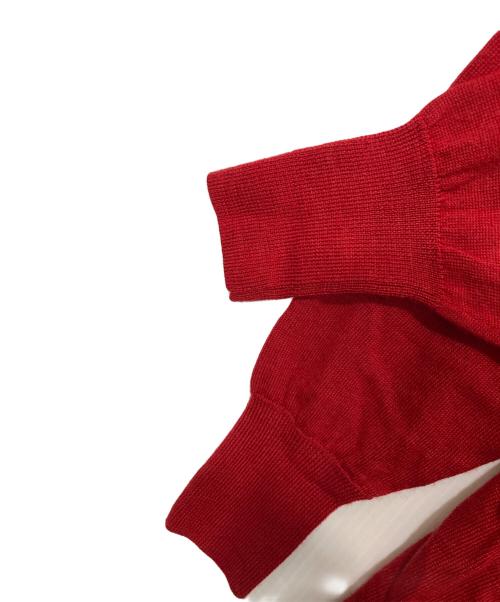 JOURNAL STANDARD relume（ジャーナルスタンダード レリューム）JOURNAL STANDARD relume (ジャーナルスタンダード レリューム) BiellaYarnワイドタートルネック レッド サイズ:FREEの古着・服飾アイテム