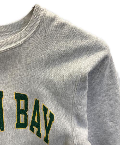 Champion（チャンピオン）Champion (チャンピオン) リバースウィーブ プリントスウェットシャツ グレー サイズ:Мの古着・服飾アイテム