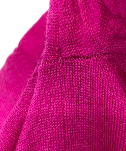 Spick and Span（スピックアンドスパン）Spick and Span (スピックアンドスパン) 18G クルーネックプルオーバー/スピックアンドスパン ショッキングピンク サイズ:Freeの古着・服飾アイテム