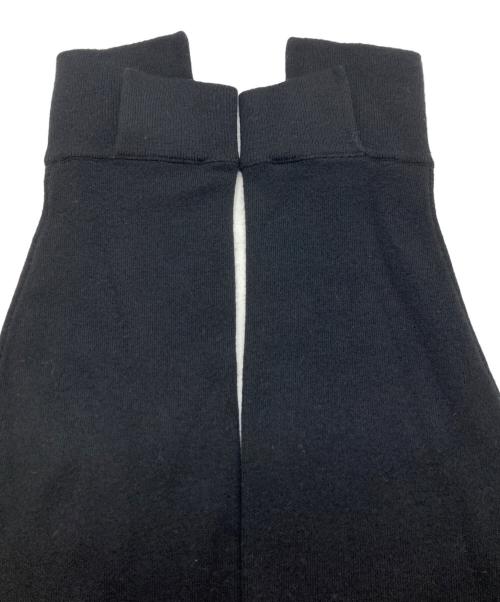 ENFOLD（エンフォルド）ENFOLD (エンフォルド) SLIT－RIB PULLOVER ブラック サイズ:38の古着・服飾アイテム