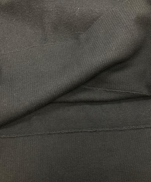 ENFOLD（エンフォルド）ENFOLD (エンフォルド) SLIT－RIB PULLOVER ブラック サイズ:38の古着・服飾アイテム