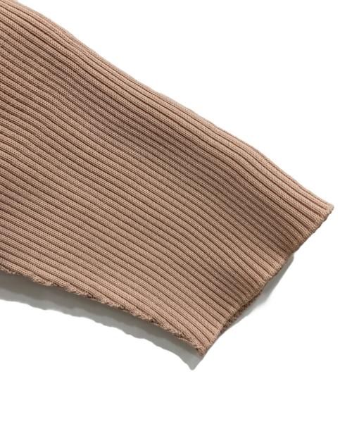 CFCL（シーエフシーエル）CFCL (シーエフシーエル) STAND-UP COLLAR SHORT SLEEVE DRESS ピンクベージュマルチ サイズ:Free 未使用品の古着・服飾アイテム