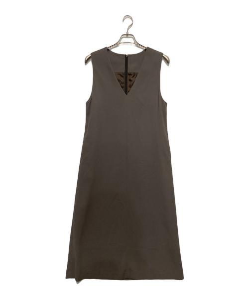 ANCHOR WOMAN（アンカーウーマン）ANCHOR WOMAN (アンカーウーマン) ワンピーススーツ ブラウン サイズ:Mの古着・服飾アイテム