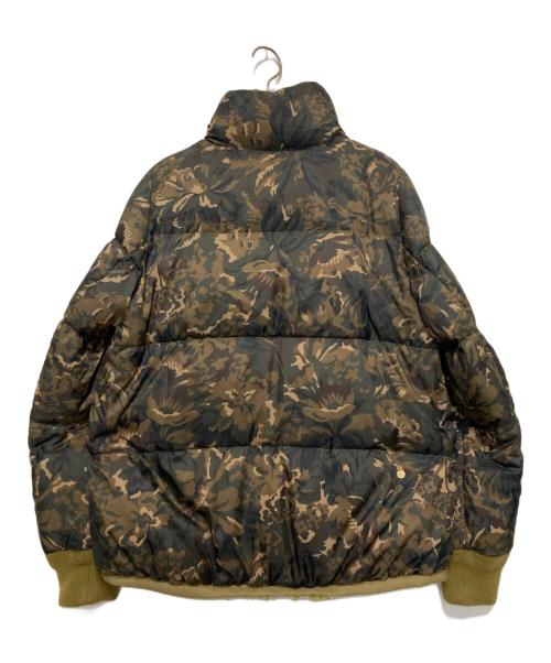 MUVEIL（ミュベール）MUVEIL (ミュベール) リバーシブルダウンジャケット グリーン サイズ:SIZE 38の古着・服飾アイテム