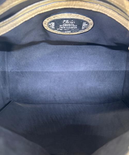 FENDI（フェンディ）FENDI (フェンディ) 2WAYバッグ ベージュの古着・服飾アイテム