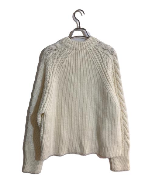 CECILIE BAHNSEN（セシリーバンセン）Cecilie Bahnsen (セシリーバンセン) ケーブルニット アイボリー サイズ:XSの古着・服飾アイテム