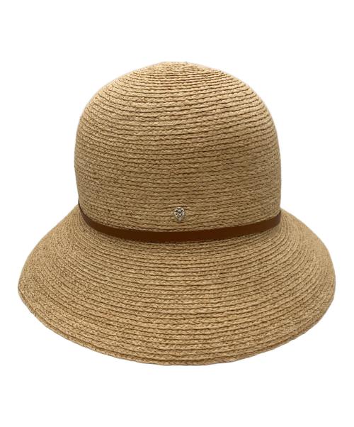 HELEN KAMINSKI（ヘレンカミンスキー）HELEN KAMINSKI (ヘレンカミンスキー) ハット ナチュラル/タン サイズ:F 未使用品の古着・服飾アイテム