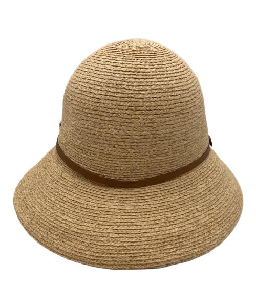 HELEN KAMINSKI（ヘレンカミンスキー）HELEN KAMINSKI (ヘレンカミンスキー) ハット ナチュラル/タン サイズ:F 未使用品の古着・服飾アイテム