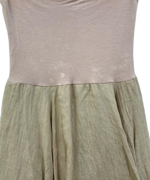 AK+1（エーケーワン）AK+1 (エーケーワン) リネンマキシスカート ピンク サイズ:Freeの古着・服飾アイテム