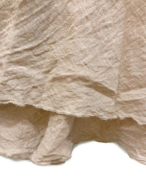 AK+1（エーケーワン）AK+1 (エーケーワン) リネンマキシスカート ピンク サイズ:Freeの古着・服飾アイテム