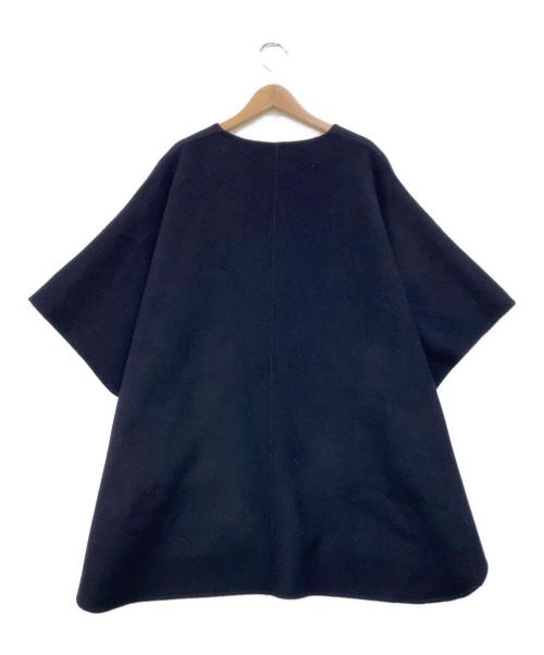 1er Arrondissement（プルミエ アロンディスモン）1er Arrondissement (プルミエ アロンディスモン) ポンチョコート ネイビー サイズ:38の古着・服飾アイテム