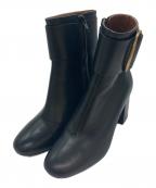 SEE BY CHLOEシーバイクロエ）の古着「ショートブーツ」｜ブラック