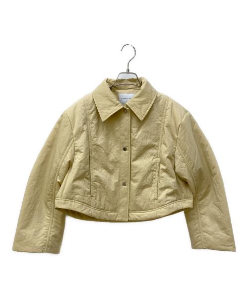 Adam et Rope（アダム エ ロペ）Adam et Rope (アダム エ ロペ) ショートパディングジャケット ベージュ サイズ:FREEの古着・服飾アイテム