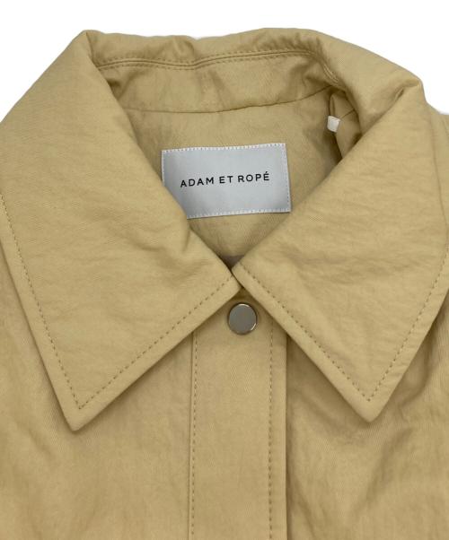 Adam et Rope（アダム エ ロペ）Adam et Rope (アダム エ ロペ) ショートパディングジャケット ベージュ サイズ:FREEの古着・服飾アイテム