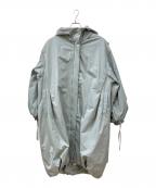 emmiエミ）の古着「ボリュームギャザースリーブ中綿コート」｜グリーン