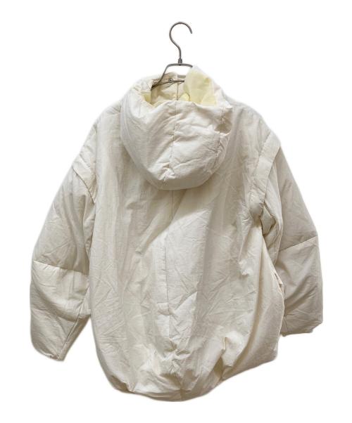 MARW UNITED ARROWS（マルゥ ユナイテッドアローズ）MARW UNITED ARROWS (マルゥ ユナイテッドアローズ) 2WAY コクーンダウン ホワイト サイズ:36の古着・服飾アイテム