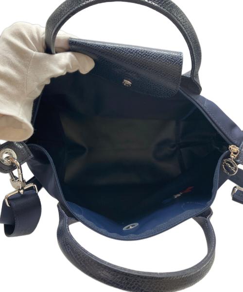 LONGCHAMP（ロンシャン）LONGCHAMP (ロンシャン) トップハンドルバッグS ネイビー サイズ:-の古着・服飾アイテム