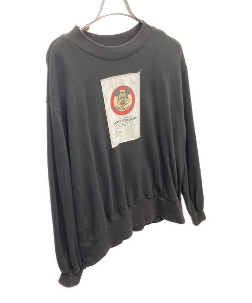 Ameri（アメリ）Ameri (アメリ) Disney MICKEY TAG SWEAT TOP ブラウン サイズ:SIZE FREEの古着・服飾アイテム