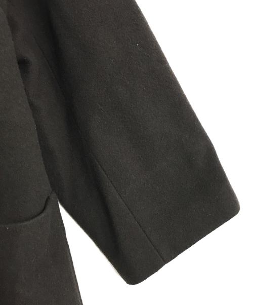 FRAMeWORK（フレームワーク）FRAMeWORK (フレームワーク) フーデッドメルトンコート ダークブラウン サイズ:38の古着・服飾アイテム