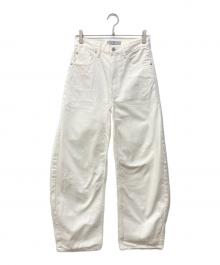&RC（アンドエスティ）の古着「カーヴィーデニムワイドパンツ」｜ホワイト