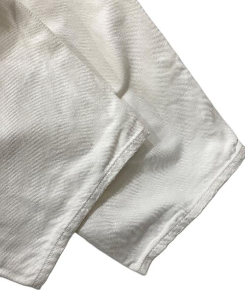 &RC（アンドエスティ）&RC (アンドエスティ) カーヴィーデニムワイドパンツ ホワイト サイズ:36の古着・服飾アイテム