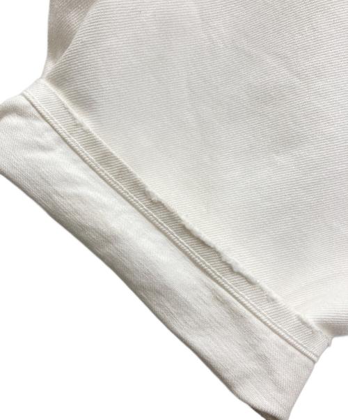 &RC（アンドエスティ）&RC (アンドエスティ) カーヴィーデニムワイドパンツ ホワイト サイズ:36の古着・服飾アイテム