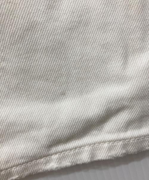 &RC（アンドエスティ）&RC (アンドエスティ) カーヴィーデニムワイドパンツ ホワイト サイズ:36の古着・服飾アイテム