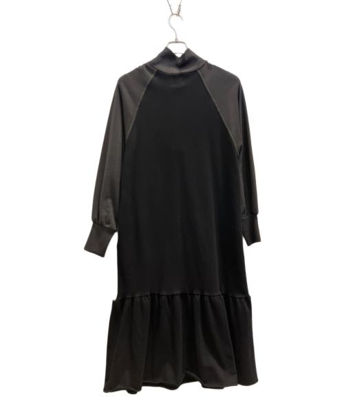 ROSE BUD（ローズバッド）ROSE BUD (ローズバッド) ブロッキングスウェットワンピース グレー×ブラック サイズ:	SIZE Free 未使用品の古着・服飾アイテム