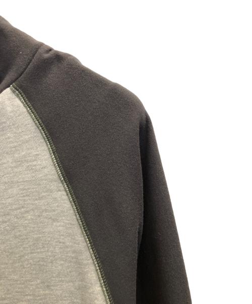 ROSE BUD（ローズバッド）ROSE BUD (ローズバッド) ブロッキングスウェットワンピース グレー×ブラック サイズ:	SIZE Free 未使用品の古着・服飾アイテム