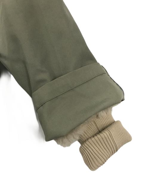 WCJ（ダブルシージェイ）WCJ (ダブルシージェイ) エコファーライナー付きコート カーキ サイズ:FREEの古着・服飾アイテム