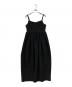 Noble（ノーブル）の古着「ストラップコクーンワンピース」｜ブラック