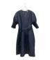 ESTNATION（エストネーション）の古着「ダブルクロスVネックワンピース」｜ネイビー