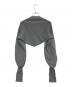 MECRE (メクル) ボリュームスリーブニットボレロ グレー サイズ:F：4000円
