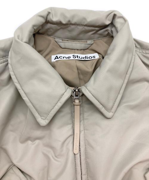 Acne studios（アクネ ストゥディオス）Acne studios (アクネ ストゥディオス) Bomber jacket グレー サイズ:34の古着・服飾アイテム