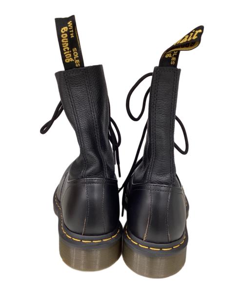 Dr.Martens（ドクターマーチン）Dr.Martens (ドクターマーチン) MM6 Maison Margiela (エムエムシックスメゾンマルジェラ) 10ホールブーツ ブラック サイズ:UK8/USM9/EU42の古着・服飾アイテム